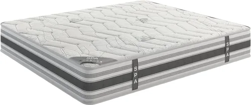 Miniatura 8 de Ottomanson Colchón híbrido Queen de 12 pulgadas, funda acolchada antiestática de meditación, fabricado en Estados Unidos, soporte firme, bobinas