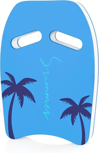 Miniatura 16 de HeySplash Tabla de natación para niños, tabla de natación con bonito patrón de ayuda de entrenamiento de natación para niños, equipos de ejercicio
