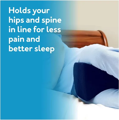 Miniatura 7 de Almohada ortopédica de rodilla para personas que duermen de lado, almohada ergonómica de espuma viscoelástica para el dolor de espalda