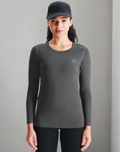 Miniatura 50 de NELEUS - Camisa deportiva de compresión atlética, de manga larga, para mujer, dry fit, paquete de 3