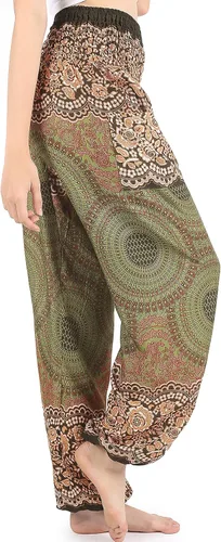 Miniatura 8 de Pantalones bohemios, pantalones harem, de yoga, para mujer, para la playa