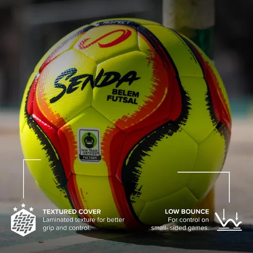 Miniatura 2 de Senda Belem Balón de Futsal para Entrenamiento Amarillo/Rojo/Naranja/Negro