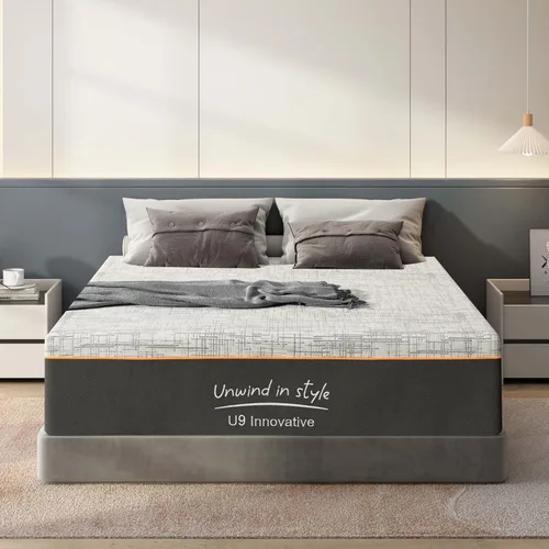 Miniatura 10 de Colchón de tamaño individual, colchón de espuma viscoelástica de gel de 6 pulgadas para dormir fresco por la noche y aliviar la presión, colchón