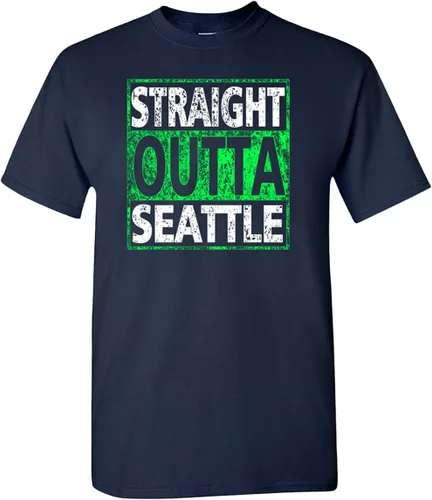 Miniatura 12 de Xtreme Apparrel Camiseta de hombre Straight Outta para aficionados al fútbol