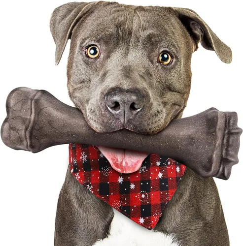 Juguetes para perros para masticadores agresivos, juguete de huesos indestructibles para masticadores agresivos, juguete resistente para cachorros
