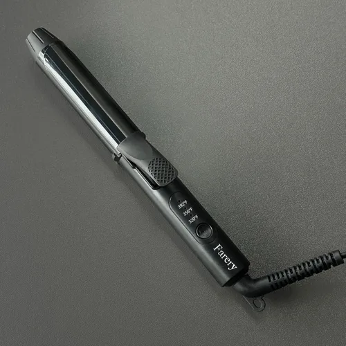 Miniatura 9 de FARERY Rizador de viaje, mini rizador de pelo de 1 pulgada, tamaño de viaje con 3 temperaturas ajustables, doble voltaje de 100-240 V, apagado
