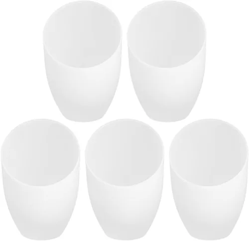 Kichvoe 5 piezas de pantalla de herradura en ángulo, cubiertas de luz mini ventilador de techo, lámpara de pie negra, pantalla de luz, cubierta de