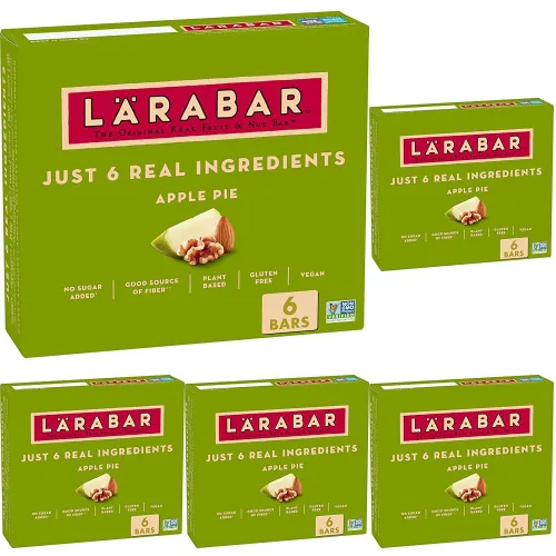 Miniatura 9 de Larabar - Pastel de manzana, barras veganas de frutas y nueces sin gluten, 12