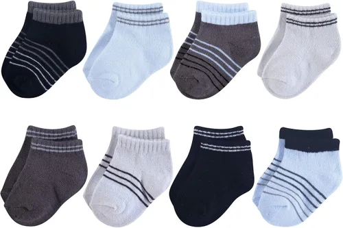 Miniatura 20 de Hudson Baby - Calcetines de algodón para bebés recién nacidos y Terry para niñas bebés