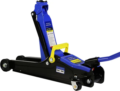 Miniatura 8 de Gato de piso, gato hidráulico profesional de piso resistente, gato de piso de perfil bajo, gato de piso de carreras de acero con bomba de elevación