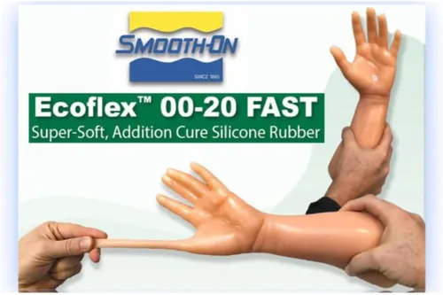 Miniatura 3 de Smooth-On Ecoflex 00-20 Goma de silicona súper suave - Unidad de pinta