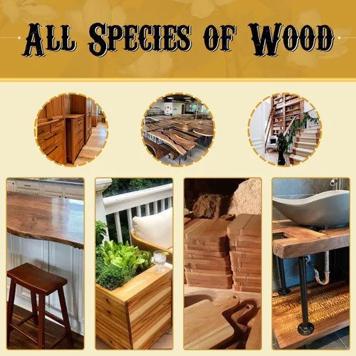 Miniatura 6 de Odie's Oil - Acabado universal para madera, cuero, plástico, vinilo, metal y más - Frasco de vidrio de 9 onzas - Acabado seguro para alimentos, sin