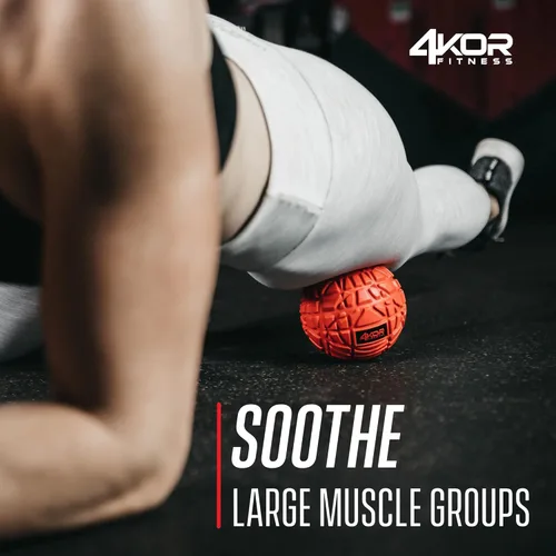 Miniatura 7 de Bolas de masaje 4KOR para terapia de punto de activación - Bola de liberación miofascial - Alivio muscular para espalda, cuello, hombro, dolor