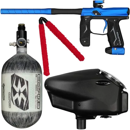 Miniatura 3 de Action Village Empire Axe 2.0 Kit de pistola de paintball de competición con tanque de aire