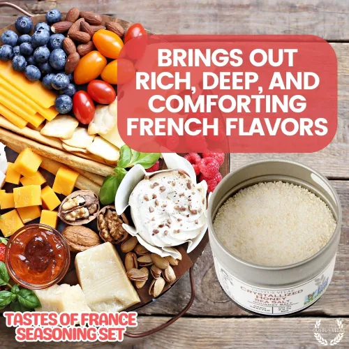 Miniatura 3 de Set de regalo de condimentos franceses – Tastes of France – Mezcla de especias artesanales – Paquete de seis – Sin OMG, todo natural, lote pequeño