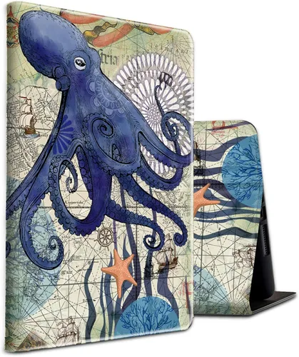 Miniatura 45 de Funda para tablet Amazon Kindle Fire HD 8/HD 8 Plus versión 2022/2020 (12ª/10ª generación), fundas antideslizantes multiángulo con función