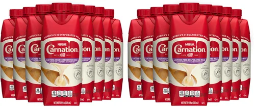 Miniatura 6 de Nestlé Carnation Leche Evaporada Sin Lactosa, con Vitamina D Agregada, Leche en Ladrillo, Leche Evaporada, Pack de 8