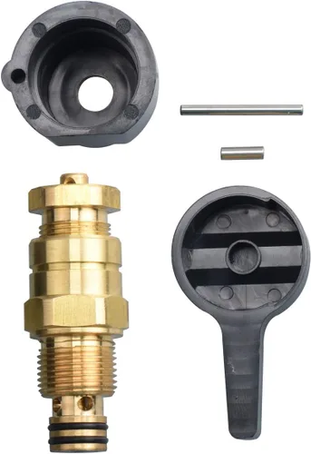 Válvula de pulverización 700-258 Prime y válvula de drenaje, compatible con pulverizadores de pintura sin aire Titan 440, 540, 640 (Aftermarket)