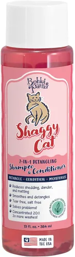 Miniatura 12 de Bobbi Panter Champú para perros para aliviar la picazón de árbol de té, lavanda y linaza, fórmula natural calmante para piel irritada e irritada