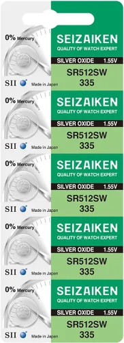 Miniatura 11 de 321 SR616SW - 10 pilas para reloj de óxido de plata sin mercurio, 1,55 V, fabricadas en Japón por Seiko
