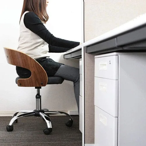 Miniatura 2 de Silla ergonómica de transferencia de elevación para el hogar Silla giratoria Silla de oficina Silla de estar (D)
