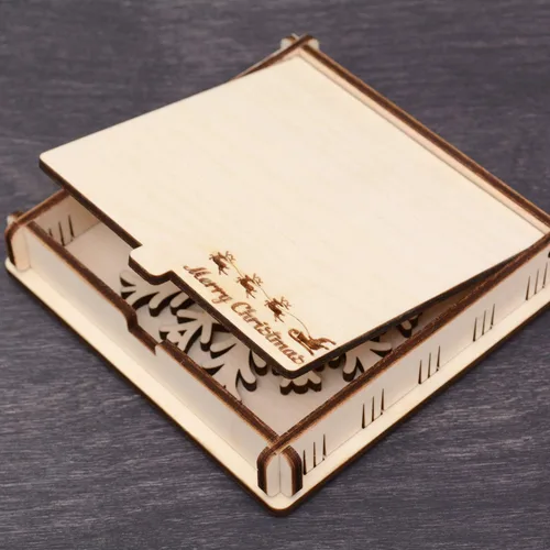Miniatura 4 de Adornos personalizados para árbol de Navidad – Decoraciones de Navidad hechas a mano, adorno de Navidad, copo de nieve de madera, regalos de Navidad