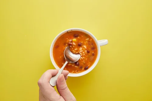 Miniatura 2 de Knork Lite Bouillon - Cuchara de sopa especializada, juego de 4 piezas, mate