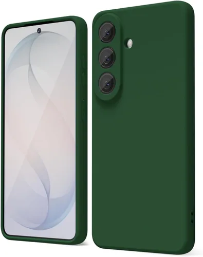 Miniatura 75 de oakxco Funda para teléfono Samsung Galaxy S21 Ultra con agarre de silicona líquida, bonita funda delgada y delgada de goma suave de TPU lisa