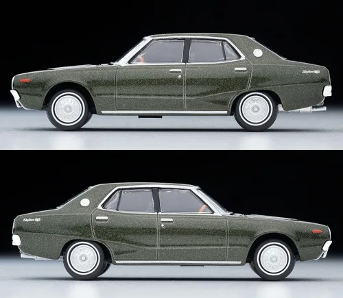 Miniatura 3 de Tomica Limited Vintage Neo 1/64 TLV-Tamashii Ogikubo Vol. 9 Nissan Skyline 2000GT-X Verde, Producto Terminado 320395