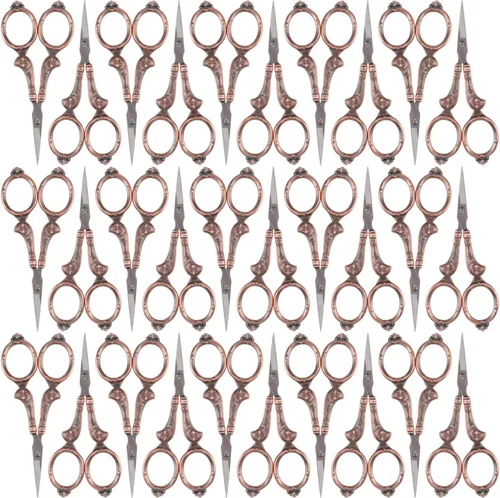 Miniatura 16 de JubileeYarn - Tijeras de bordado de estilo antiguo, color cobre, 1 par