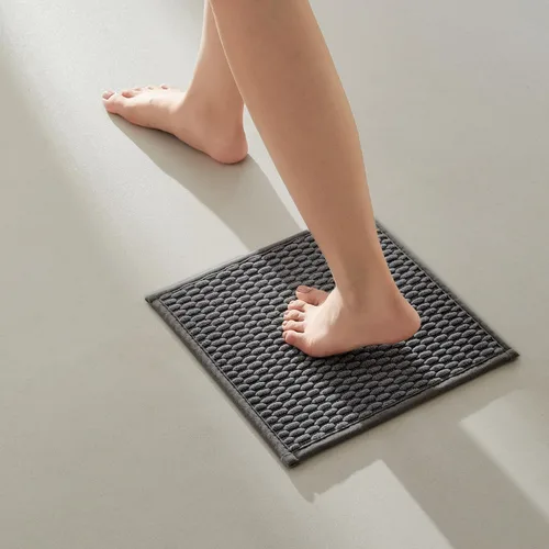 Miniatura 75 de TYUU Alfombras de Baño Antideslizantes Lavables, Tapete de Baño Súper Absorbente Delgado de Pila Baja para Secar Rápido, Alfombra de Baño Pequeña