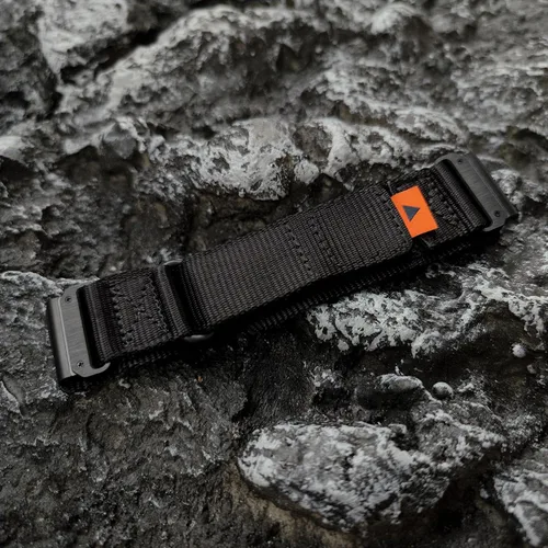 Miniatura 5 de Abanen Correas de reloj de nailon resistentes de ajuste rápido de 0.866 in para Garmin Fenix 8 1.850 in/epix Pro 1.850 in/Fenix 7/6/5, correa