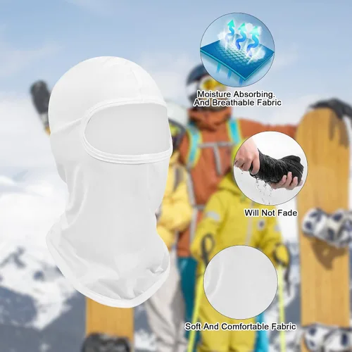 Miniatura 2 de Ski Mask for Men Women, Balaclava Face Mask Men, Pooh Shiesty Mask, Full Face Mask UV Protection Outdoor Sports