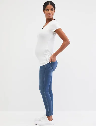 Miniatura 3 de Maternity Soft and Stretchy Short Sleeve Tee Shirt Pregnancy Top - 1, 2 & 3 Pack