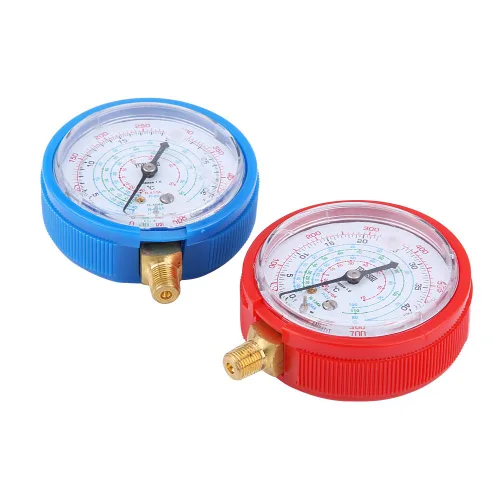 Miniatura 4 de Medidor de presión de aire acondicionado, par de aire acondicionado R410A R134A R22 Refrigerante Kit de manómetro de alta y baja presión Juego