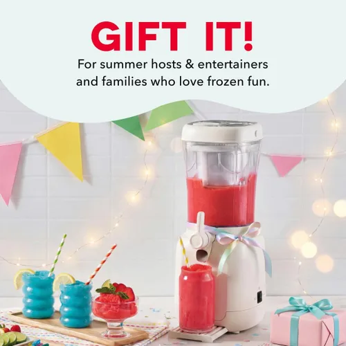 Miniatura 8 de Dash Máquina de granizado y máquina de bebidas congeladas – Haz granizados, margaritas congeladas, frasados y más – Dispositivo fácil de limpiar