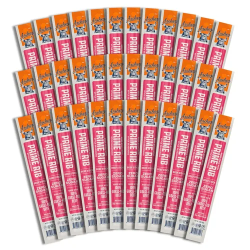 Miniatura 8 de Archer Classic Beef Sticks – Palitos de carne alimentada con pasto envueltos individualmente, paquetes de bocadillos de cecina a granel, sin gluten