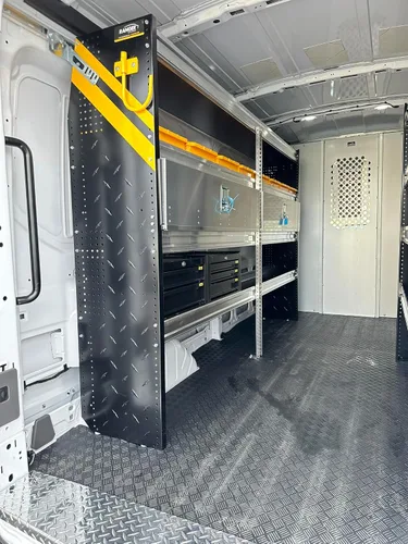 Miniatura 6 de Ranger Design - Estantería para camioneta para electricista, compatible con Mercedes Sprinter Low Roof, 144 pulgadas WB - DLS-11