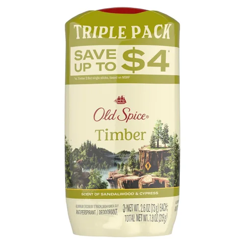Miniatura 12 de Old Spice Desodorante antiperspirante de sensación seca para hombres, frescura 24/7, protección contra el sudor y el mal olor 24/7, suave