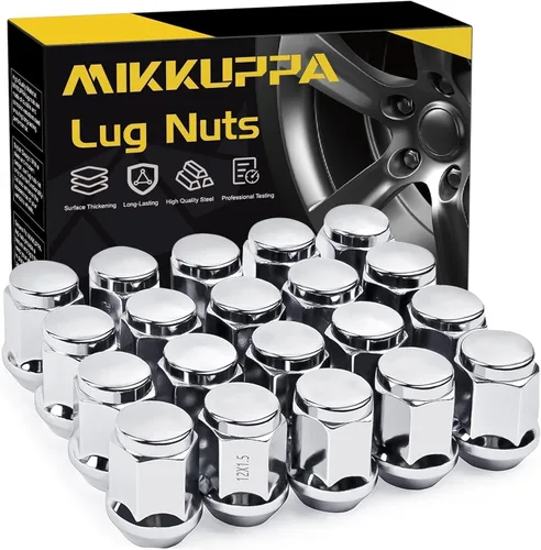 Miniatura 14 de MIKKUPPA Tuercas de Orejeta Doradas M12x1.5 - Repuesto para Ford Fusion 2006-2019, Focus 2000-2019, Escape 2001-2023 Rueda de Posventa - 20pcs Dorado