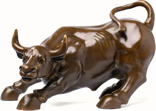 Miniatura 16 de Figura de toro de latón – Decoración artística de toro de pared, figura de toro/vaca/buey de bronce, estatuas y esculturas para decoración del hogar