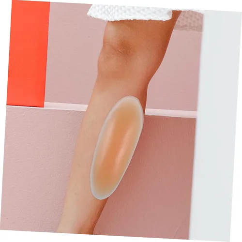 Miniatura 5 de 2 almohadillas de silicona para pantorrillas, autoadhesivas, para la corrección de la forma de las piernas, cómodas, reutilizables, mejoradores