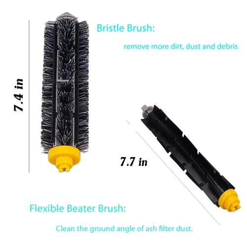 Miniatura 2 de iRobot Roomba 675 Piezas de Reemplazo, Piezas para Aspiradora Robótica Compatibles con Roomba 690 675 650 605 680 660 595 585 564 552 Aspiradora