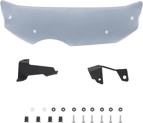 Miniatura 2 de Alerón de extensión para parabrisas de motocicleta, deflector de viento, compatible con BMW R1200GS LC ADV Adventure R1250GS R 1200 GS R 1250 GS R