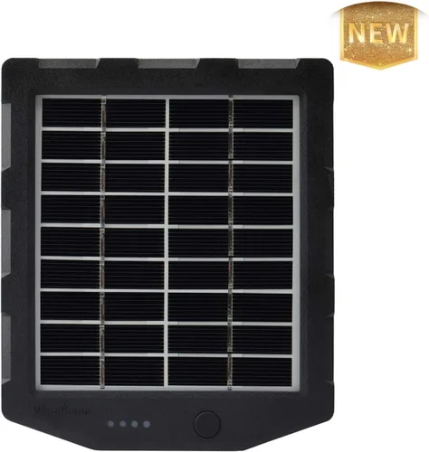 Miniatura 5 de Panel solar para cámara de rastro, kit de cargador de batería solar WingHome 12V/1A 6V/1.5A con batería de litio recargable de 2000 mAh integrada