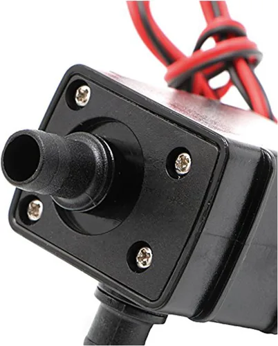 Miniatura 5 de Paquete de 5 bombas de agua sin escobillas de 12 V CC - Bomba ultrasilenciosa de alto flujo de 240L/H 4.2W con cabezal 3M