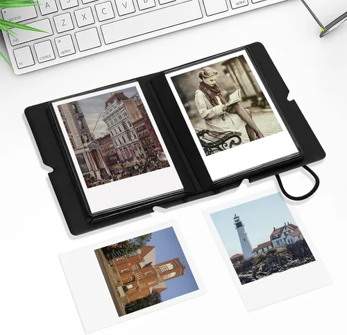Miniatura 5 de Álbum de fotos mini Lifting con 28 bolsillos para fotos de 2x3 pulgadas, compatible con Fujifilm Instax Mini 7s 8 9 11 25 26 40 50s 90 Evo Z2300