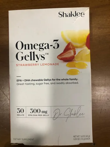 Miniatura 2 de Shaklee - Omega-3 Gellys - Gomitas de limonada de fresa - 30 Gellys