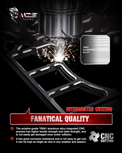 Miniatura 2 de MZS Plataformas de motocicleta para pasajero y conductor, estribos anchos, pedales estirados, color negro, compatibles con Dyna FLD/Electra Road