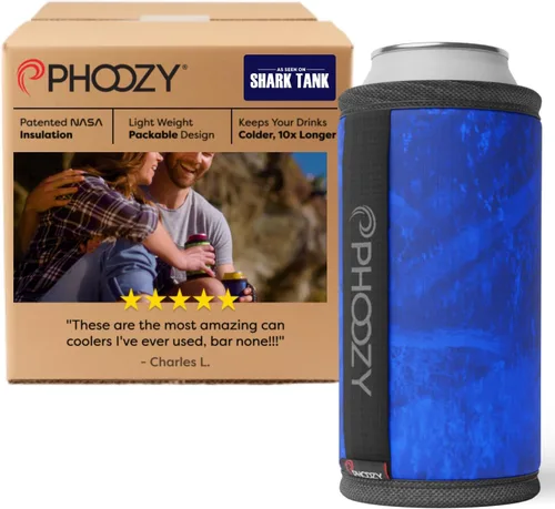 Miniatura 21 de PHOOZY Enfriador de latas aislado para latas delgadas de 12 oz - El aislamiento patentado de la NASA mantiene las bebidas frías 10 veces más tiempo
